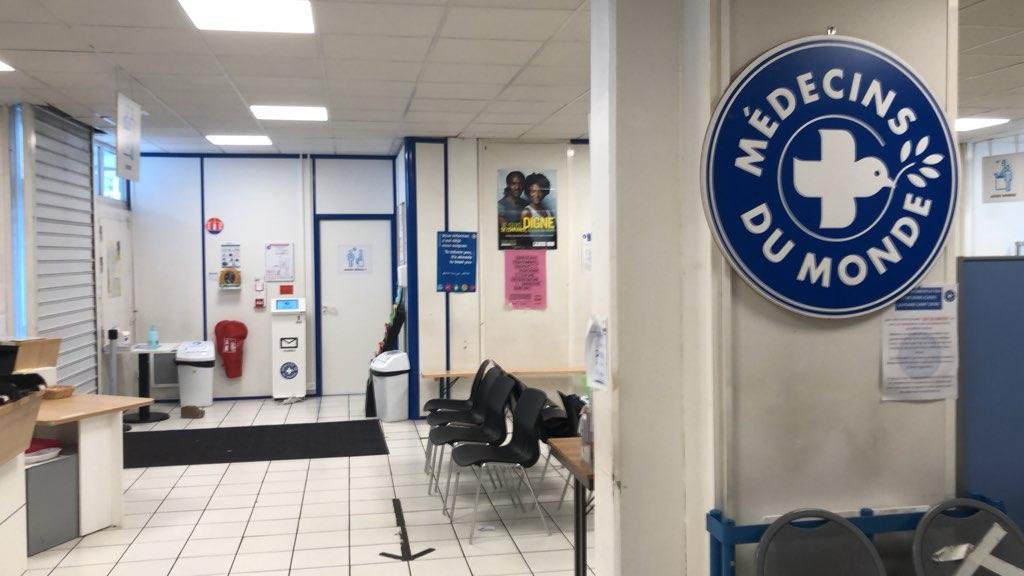 MdM accueille depuis 2004 des migrants dans son centre de santé de Saint-Denis. Crédit : Médecins du Monde