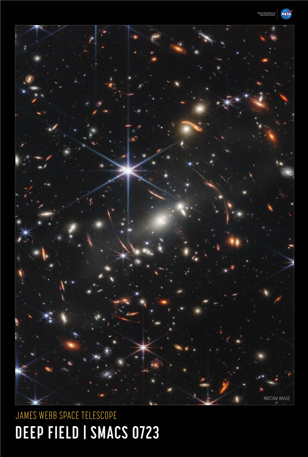 Poster of Deep Field SMACS 0723