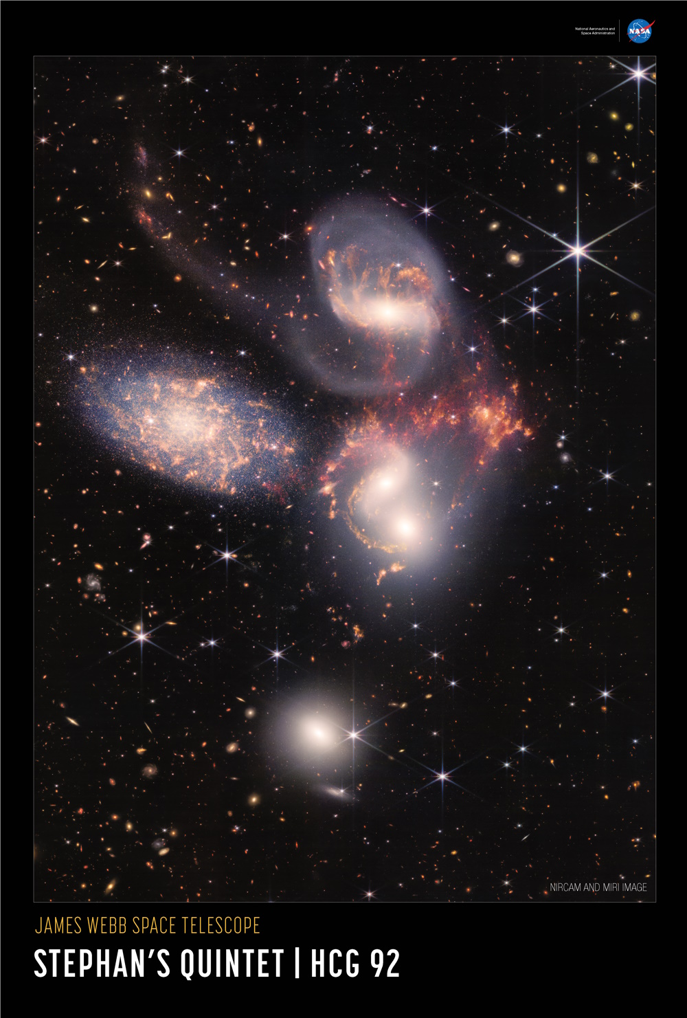 Stephan’s Quintet Poster