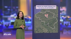 Visite du pape en Belgique: où pourrons-nous voir le Pape durant sa visite ?