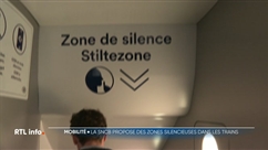 La SNCB annonce une zone silencieuse sur toutes les llignes IC