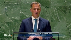 Guerre au Proche-Orient: Alexander De Croo a prononcé un discours à l'ONU