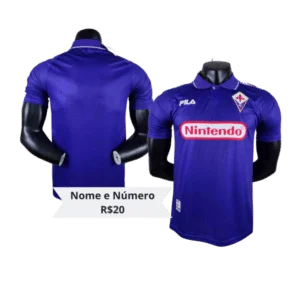 camisa fiorentina 98/99 nintendo