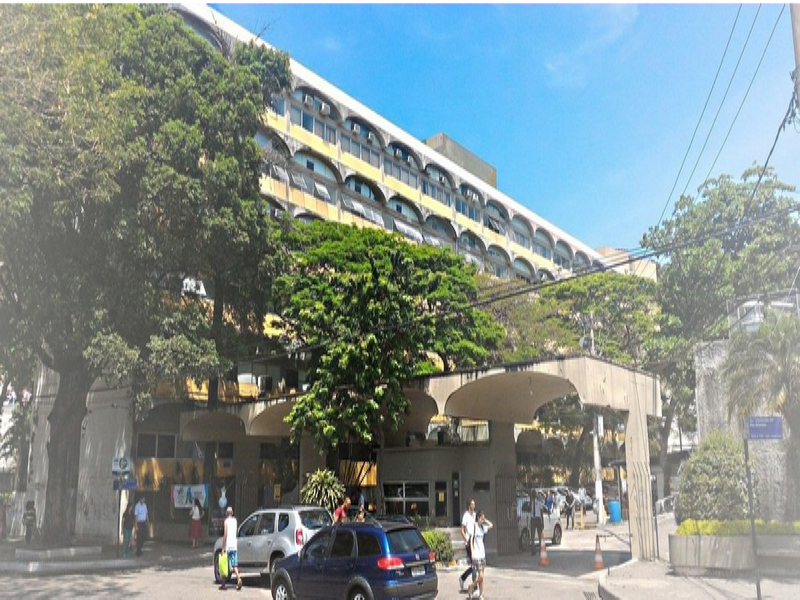 Prédio onde se localiza a Biblioteca do Instituto de Matemática e Estatística (BIME)