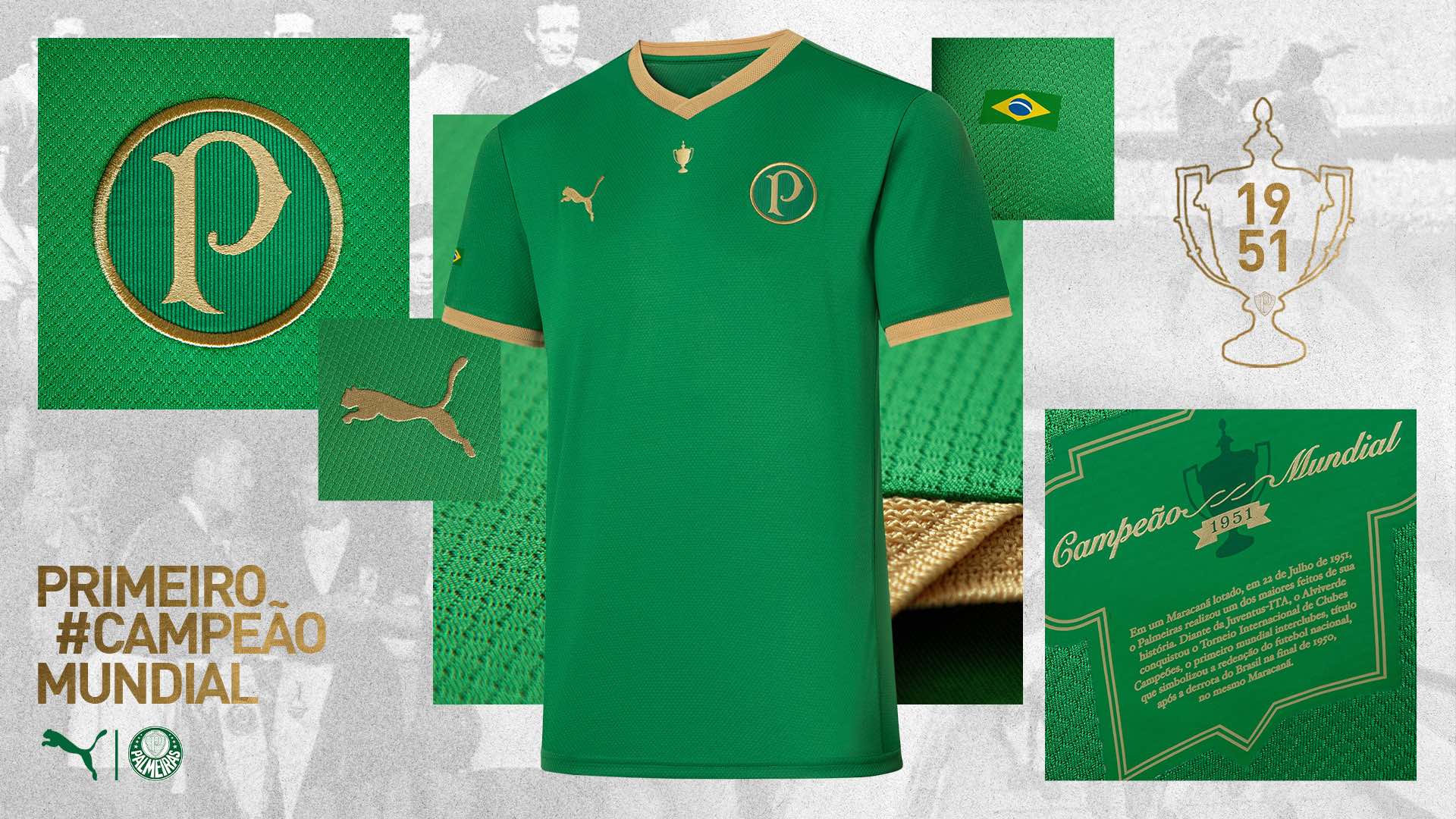 Camisa especial em referência ao uniforme da época lançada em 2021