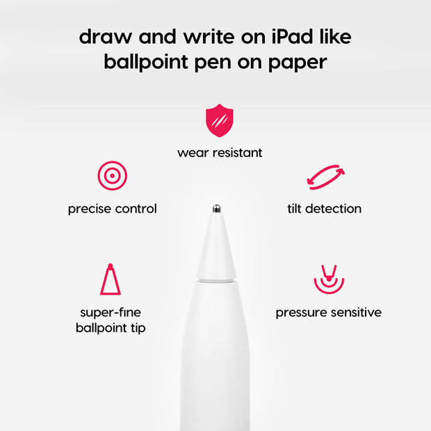 Rock Paper Pencil — Matte iPad Screen Protector + Apple Pencil Tips