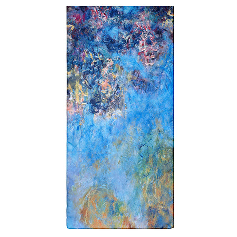 Monet Wisteria Sheer Scarf