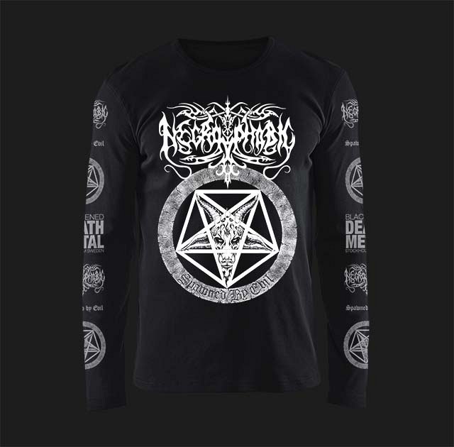 NECROPHOBIC "SPAWNED BY EVIL"  LONG-SLEEVE