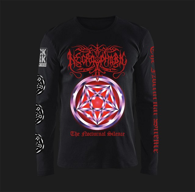 NECROPHOBIC "THE NOCTURNAL SILENCE" - LONGSLEEVE (REPLICA 1993)