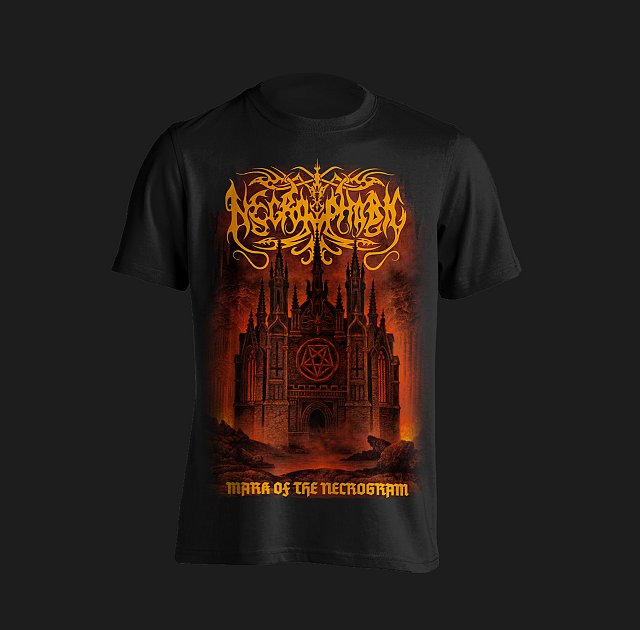 NECROPHOBIC ”MARK OF THE NECROGRAM” T-SHIRT