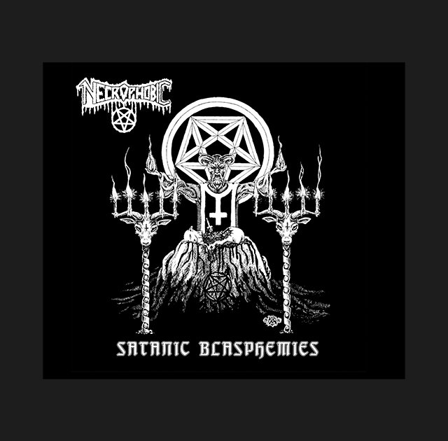 NECROPHOBIC "SATANIC BLASPHEMIES" LIMITED CD IN SLIPCASE