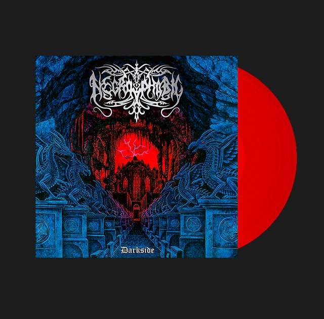 NECROPHOBIC "DARKSIDE" LIMITED VINYL - TRANSP. RED