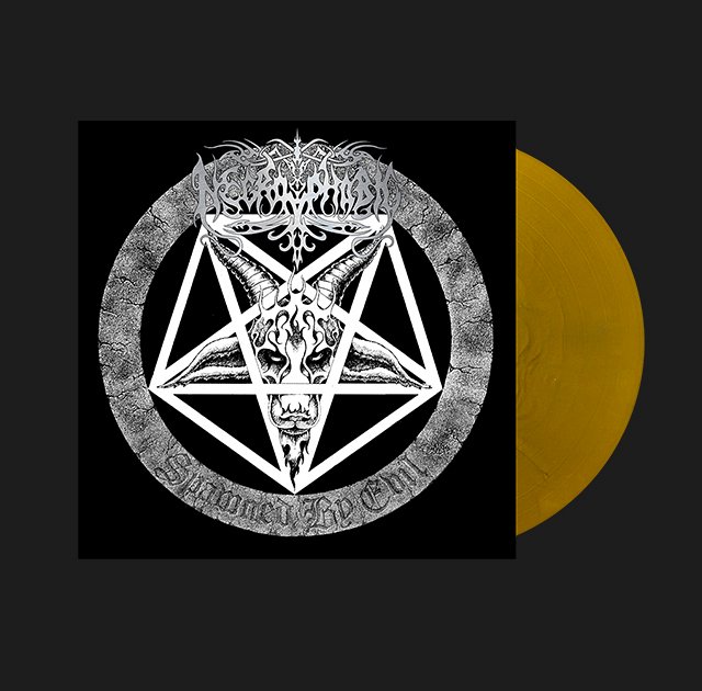 NECROPHOBIC "SPAWNED BY EVIL" LIMITED VINYL - GOLD