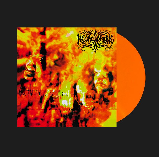 NECROPHOBIC "THE THIRD ANTICHRIST" LIMITED VINYL - ORANGE