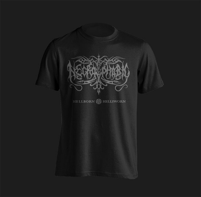 NECROPHOBIC ”DEATH METAL CROSS” T-SHIRT