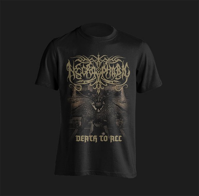 NECROPHOBIC "DEATH TO ALL - COVER" T-SHIRT