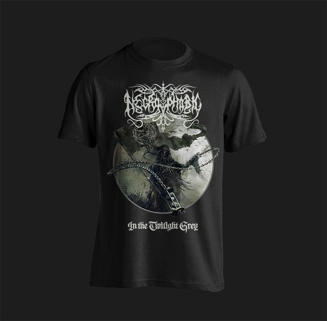 NECROPHOBIC "IN THE TWILIGHT GREY" OLDSCHOOL T-SHIRT