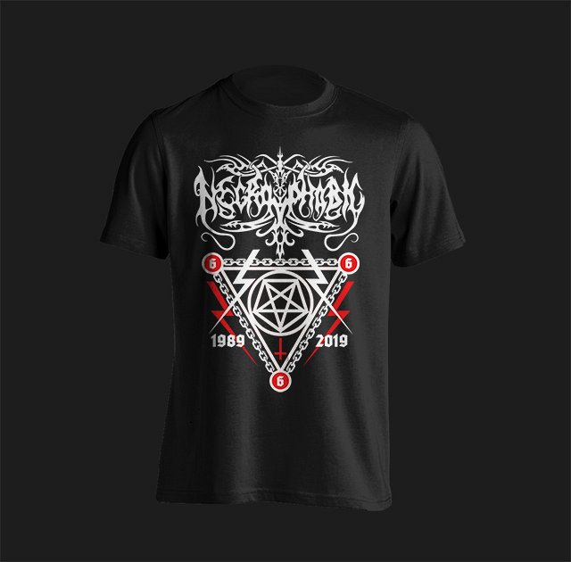 NECROPHOBIC ”JUBILEUM” T-SHIRT