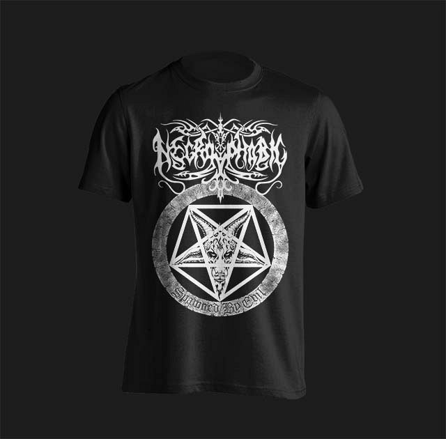 NECROPHOBIC "SPAWNED BY EVIL"  T-SHIRT