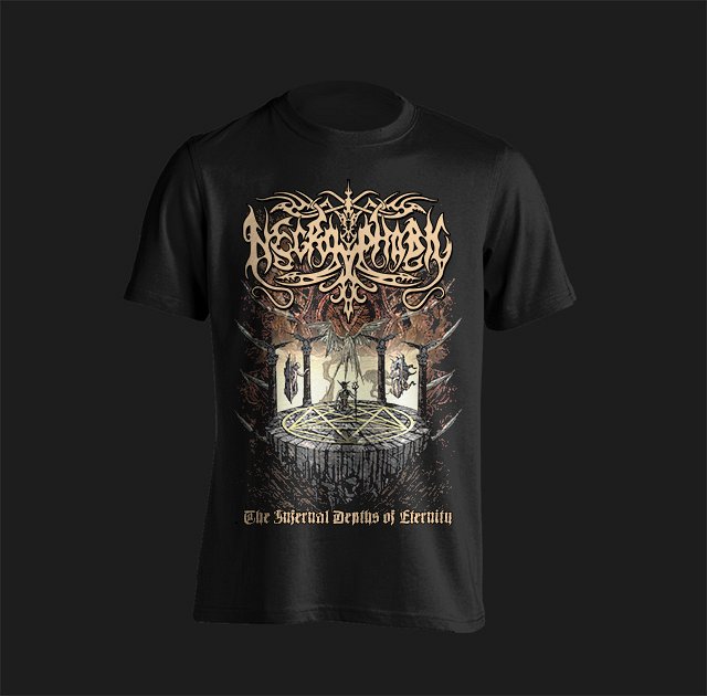 NECROPHOBIC "THE INFERNAL DEPTHS OF ETERNITY"  T-SHIRT