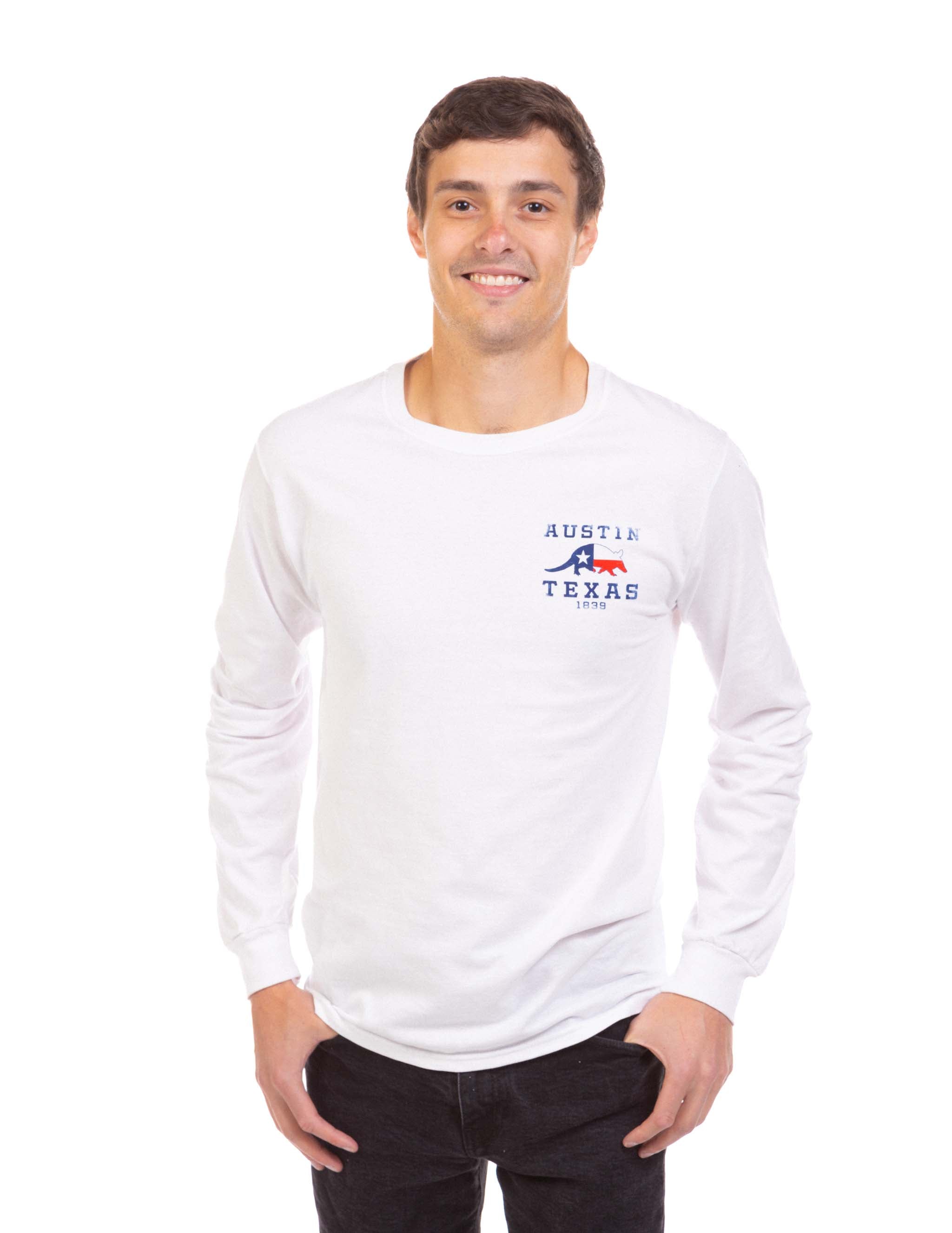 Texas Armadillo Long Sleeve T-Shirt