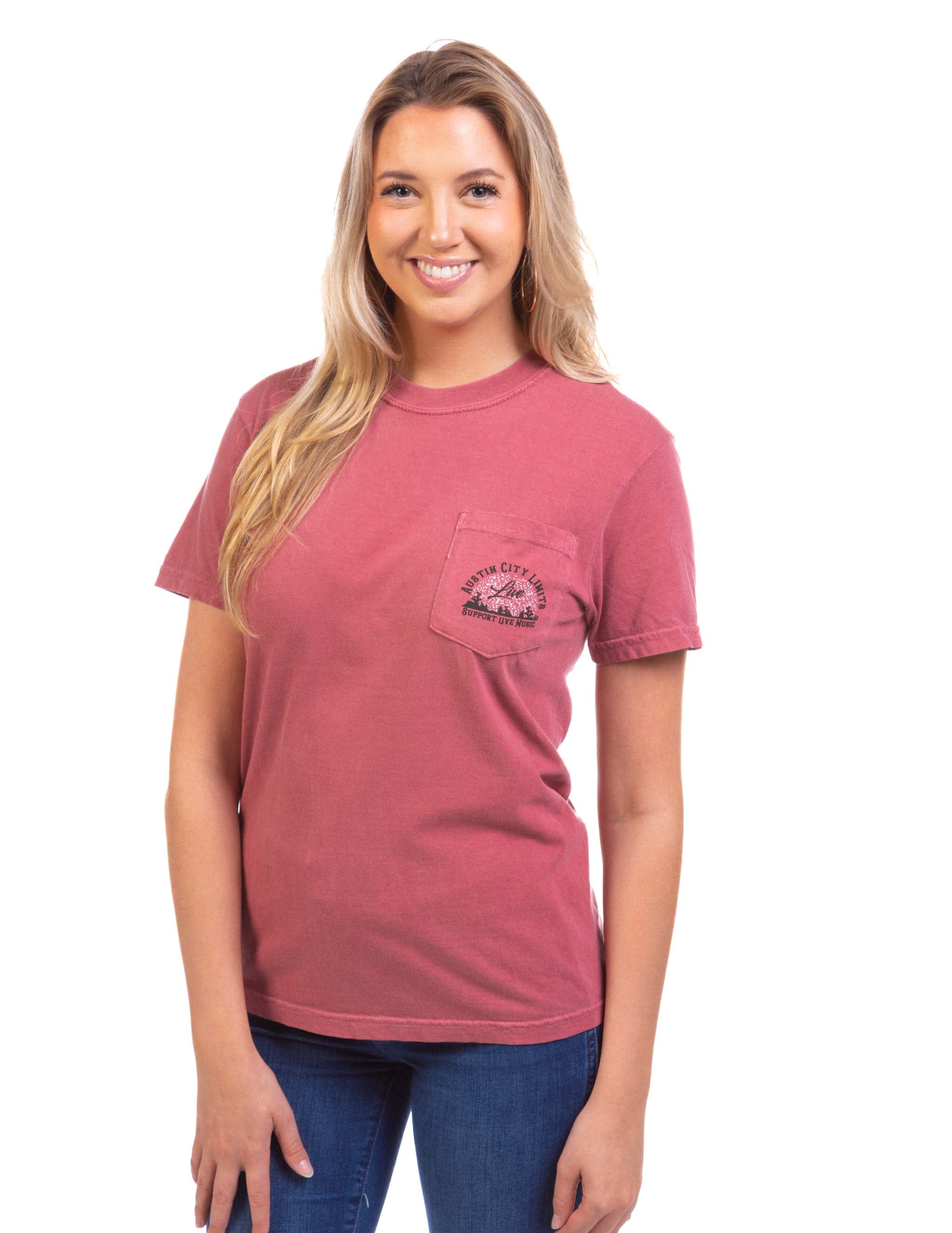 ACL Live Cowboy Armadillo Pocket T-Shirt