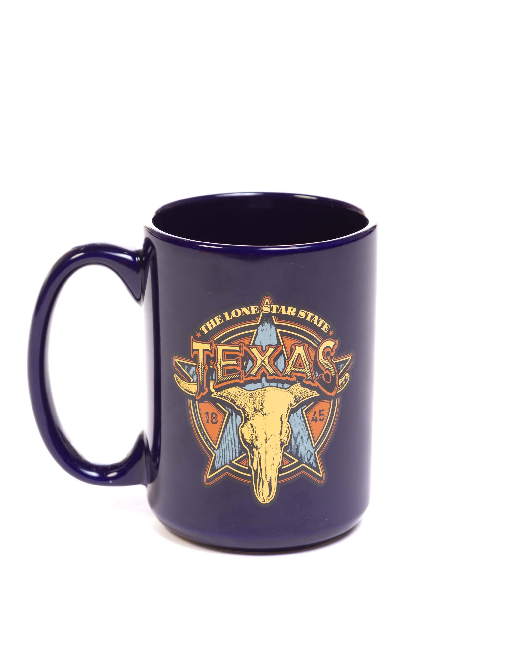 Texas Lone Star Steer Mug