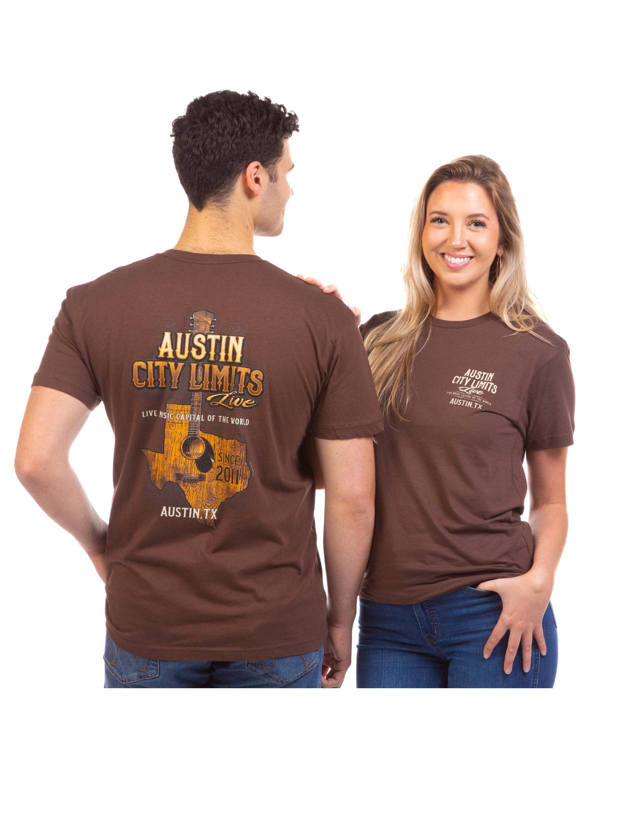 ACL Live Texas State Guitar T-Shirt