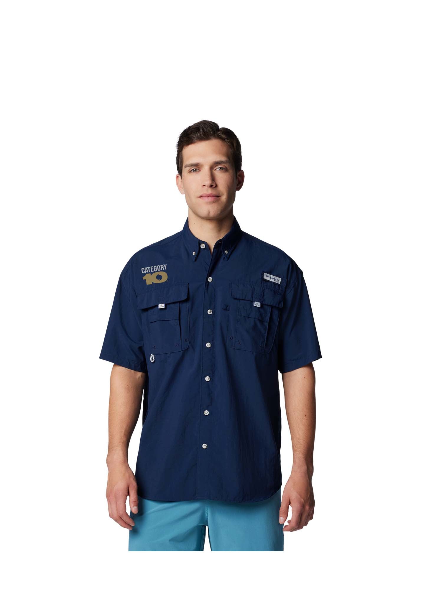 Category 10 Columbia Bahama Button Down Shirt