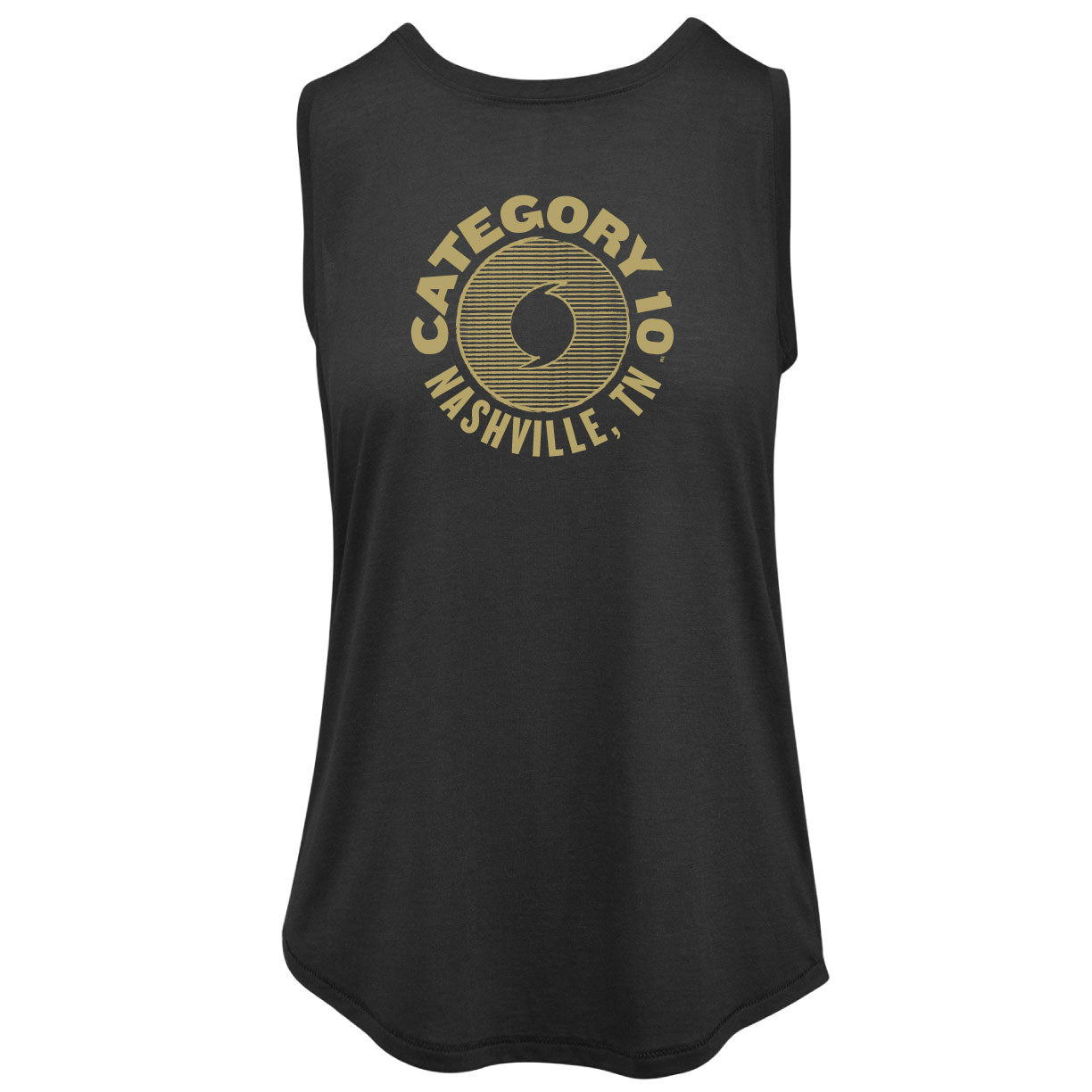 Category 10 Nashville Metallic Logo Women's Tank