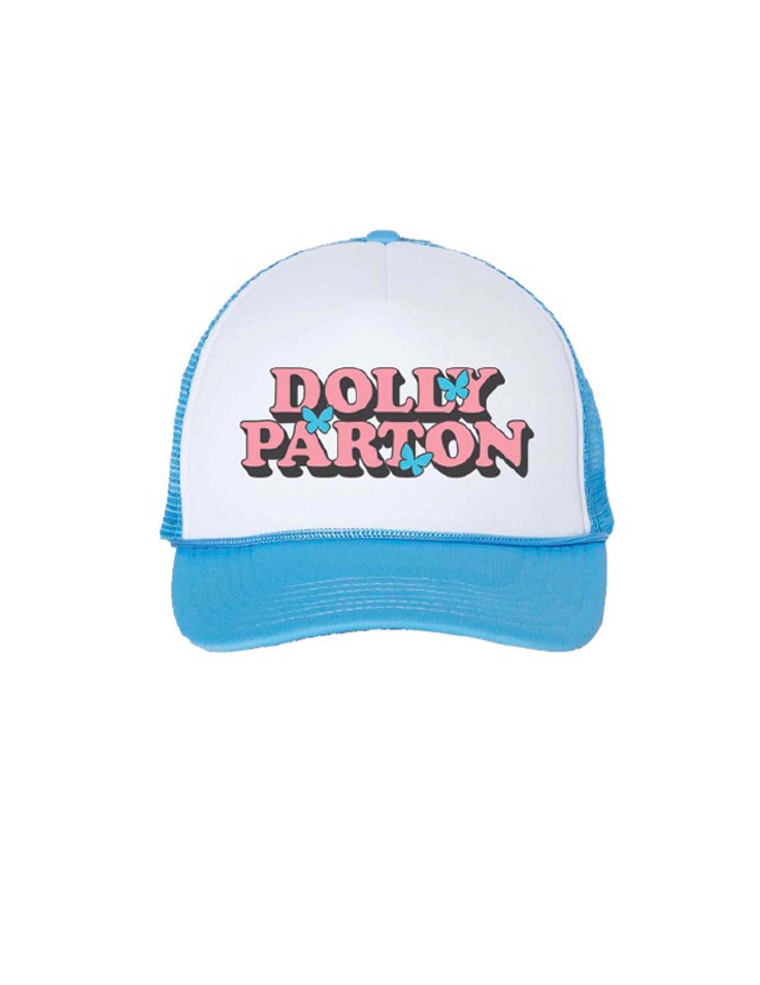 Dolly Parton Blue Foam Trucker Hat