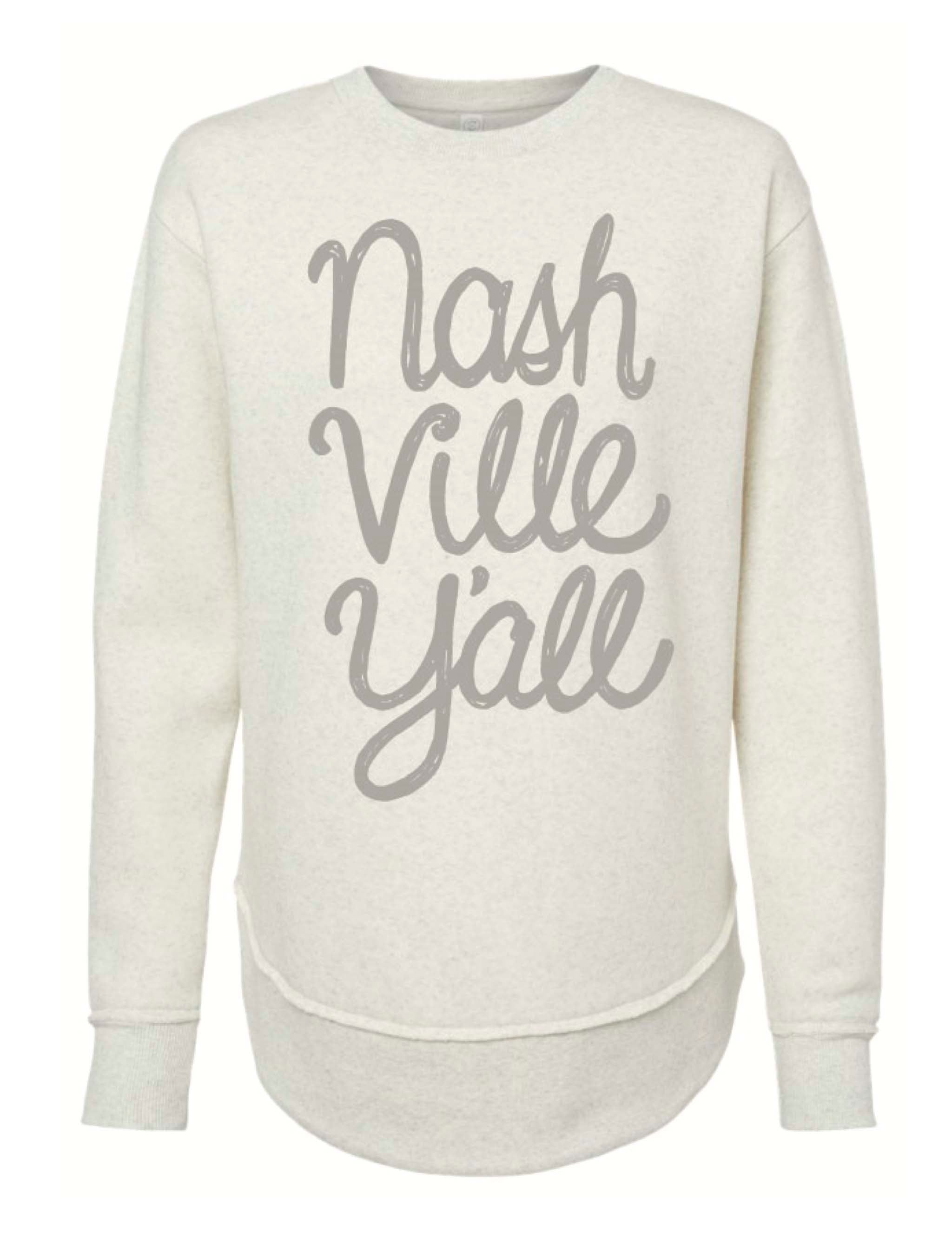 Nashville Y'all Women's Crew Neck Sweatshirt