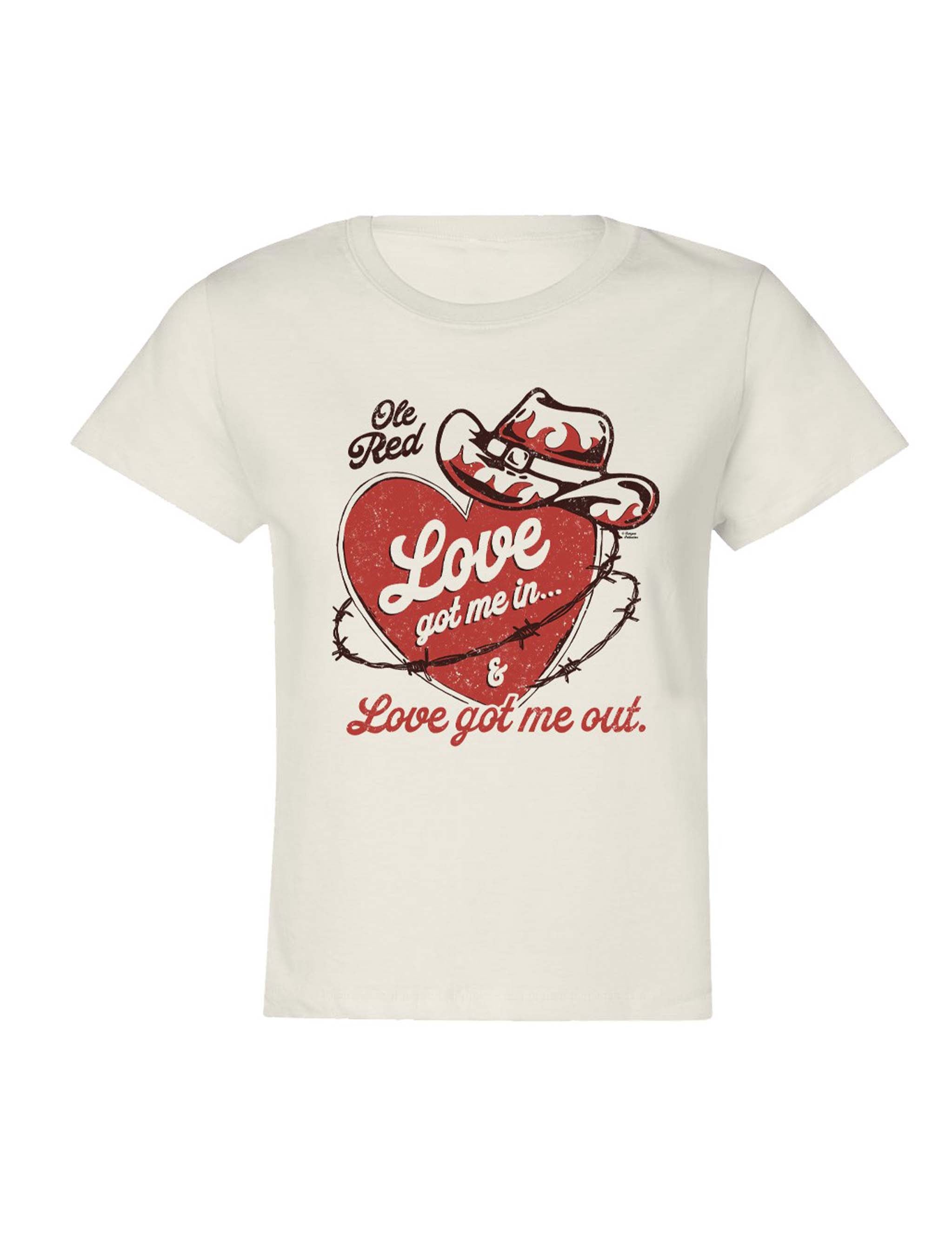 Ole Red Women's Love In Love Out T-Shirt