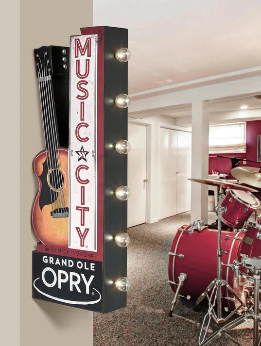 Opry Music City Marquee Sign