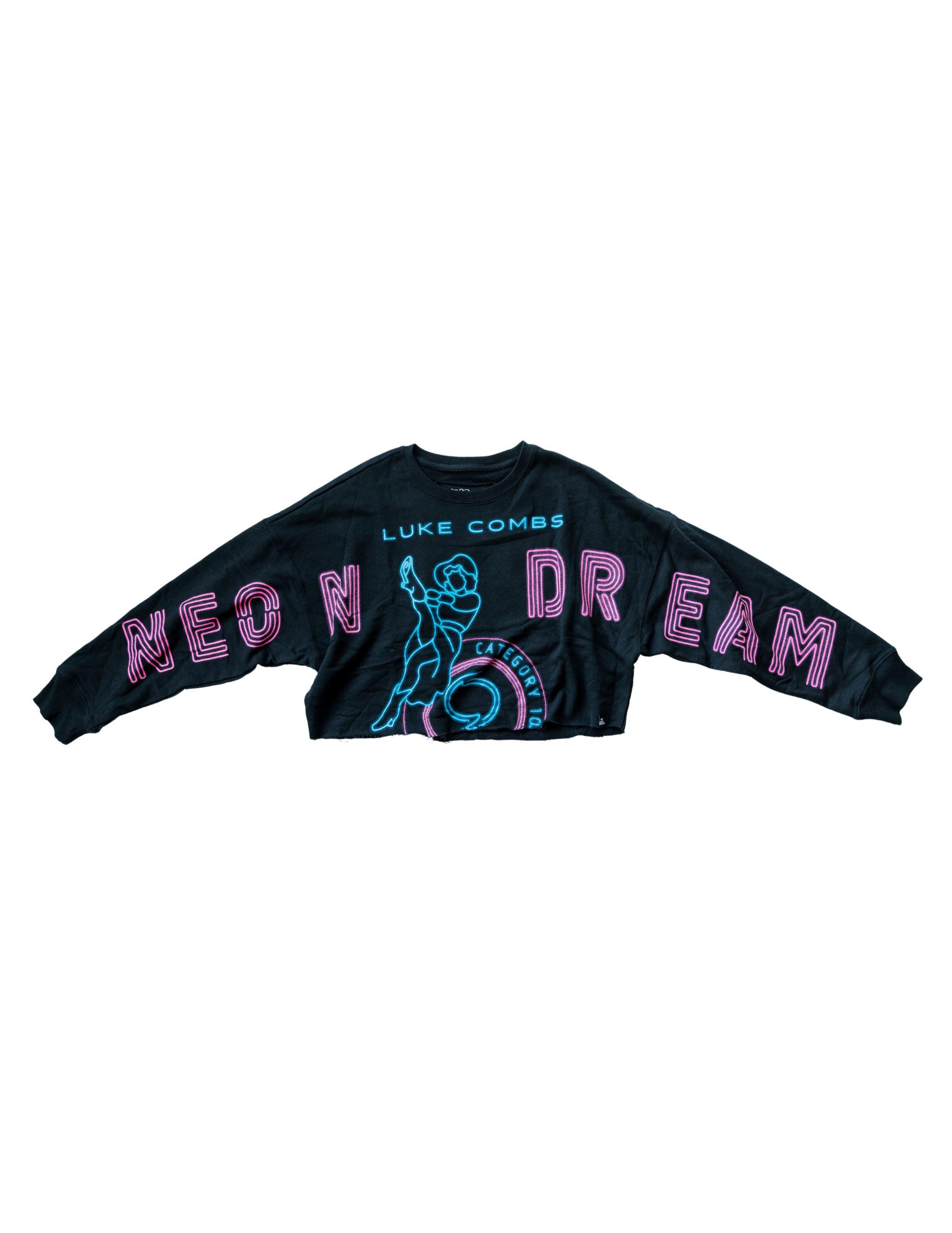 Category 10 Women's Neon Dreams Long-Sleeve Crop