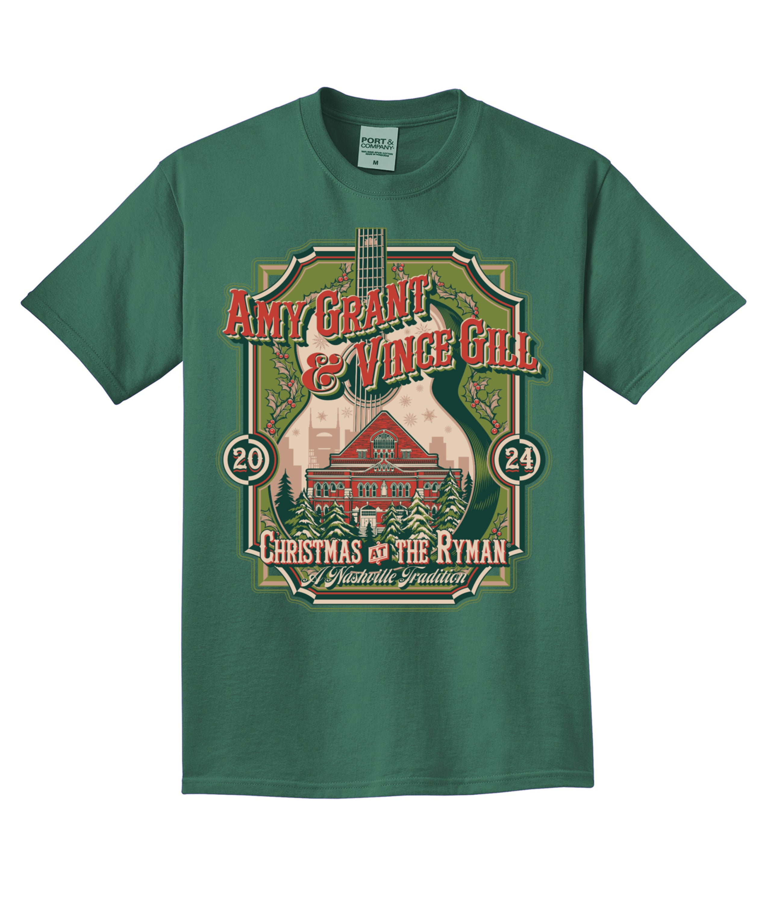 Amy & Vince Christmas at The Ryman 2024 T-Shirt