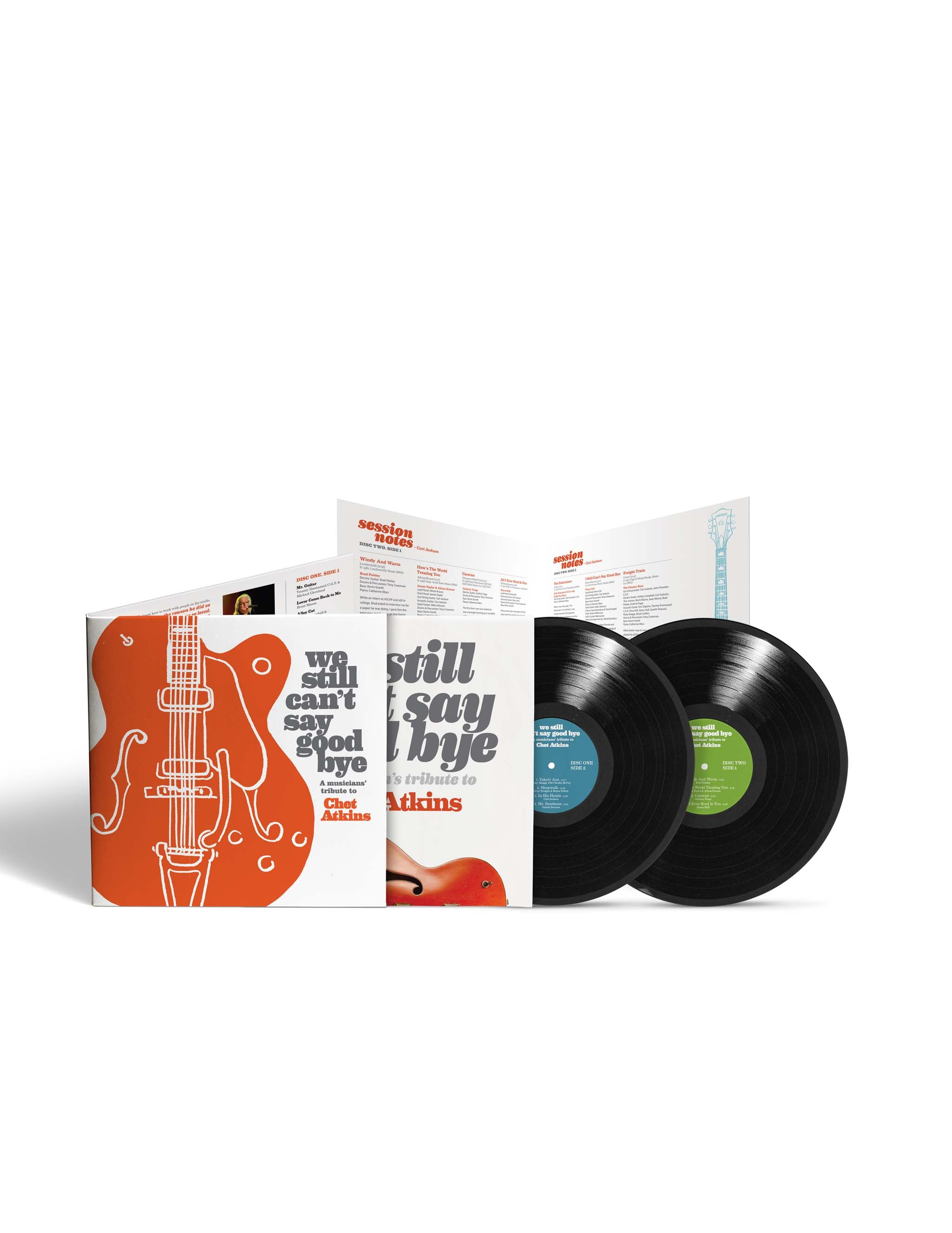 We Still Can’t Say Goodbye – A Musicians' Tribute to Chet Atkins Limited Edition Black  (LP + DVD)