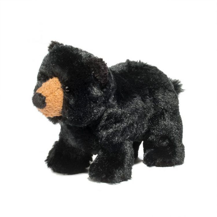 Charcoal Black Bear Plush