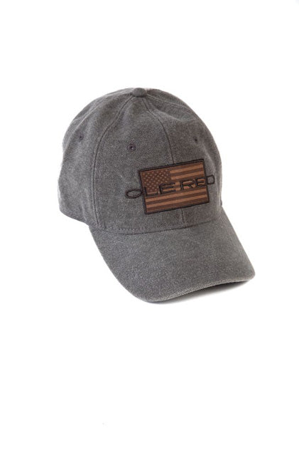 Ole Red Tonal Flag Logo Cap Default Title