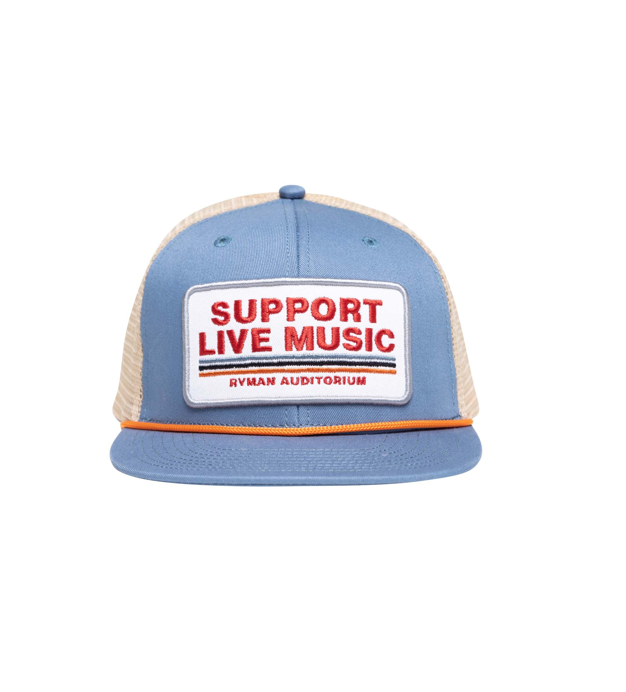 Ryman Support Live Music Patch Trucker Hat