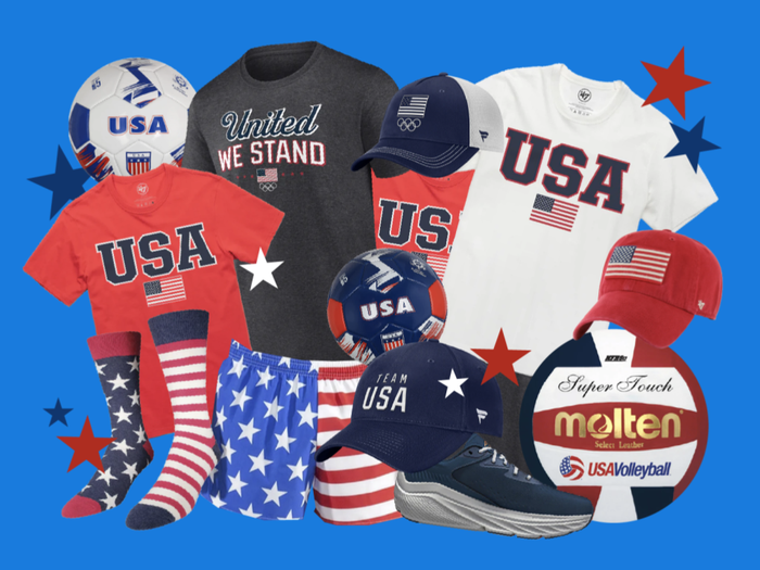Gear up to support Team USA!