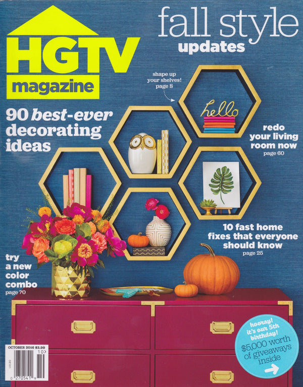 HGTV Magazine - October 2016