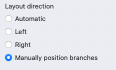 Flashcard direction