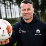 Shay Given Supporting Ireland Top Top Top Supporters for Just Eat