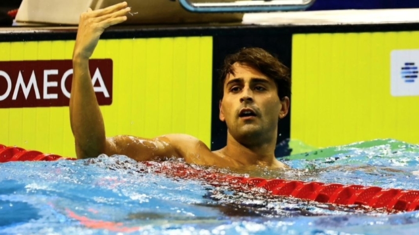 T&T's Dylan Carter cops gold in men's 50m freestyle at Swimming World Cup