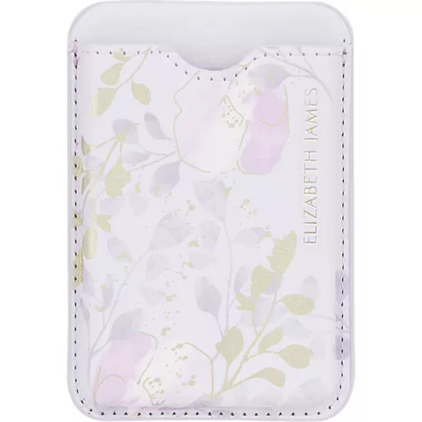 Elizabeth James Magnetic Card Holder with MagSafe - Berry Bloom