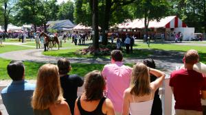Saratoga Race Course Saratoga Springs travel racetrack Belmont Stakes tickets picnic parking horse racing Triple Crown Mystik Dan Seize the Grey gambling food drink betting admission downtown transportation Blues Traveler festival concert New York