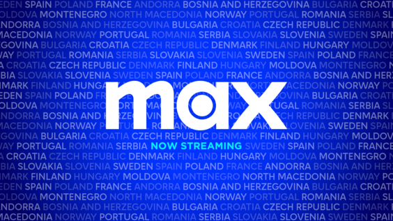 Max EMEA now streaming