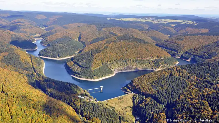 Luftansicht Thüringer Wald (Foto: Henry Czauderna - Fotolia.com)

