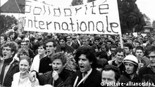 Deutschland Geschichte Studentenbewegung Daniel Cohn-Bendit Demonstration 1968
